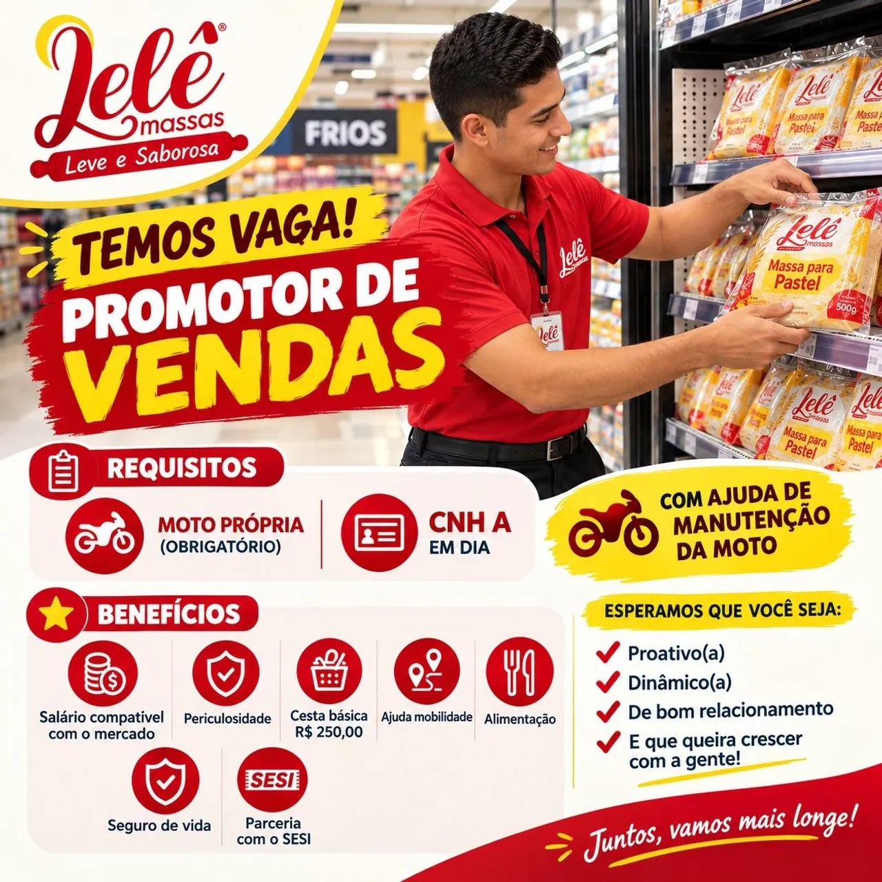 Vaga de emprego 