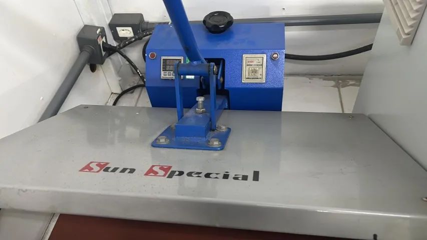 Prensa térmica plana sublimadora manual - Foto 3