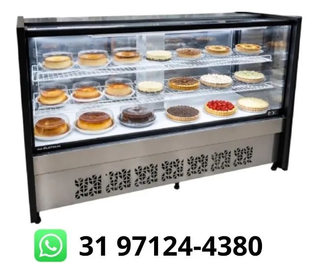 Balcão de Tortas 1,75M Ar Forçado Polar