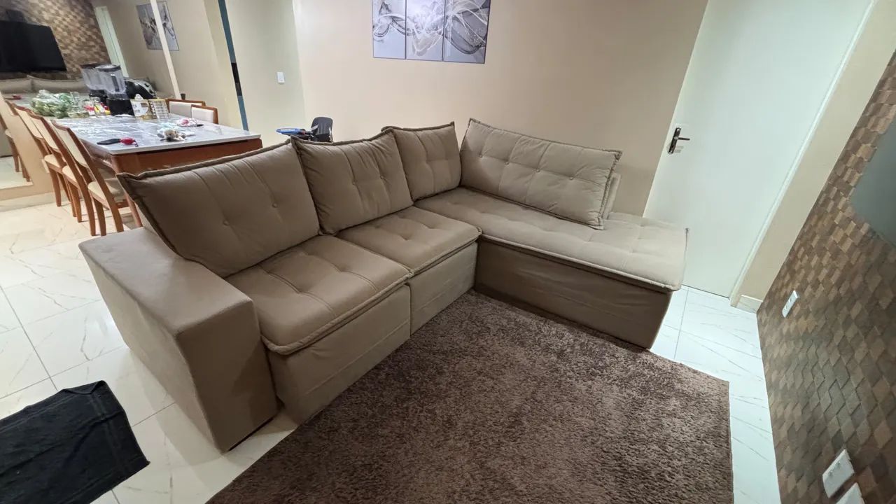 Sofa retratil chaise - Foto 5