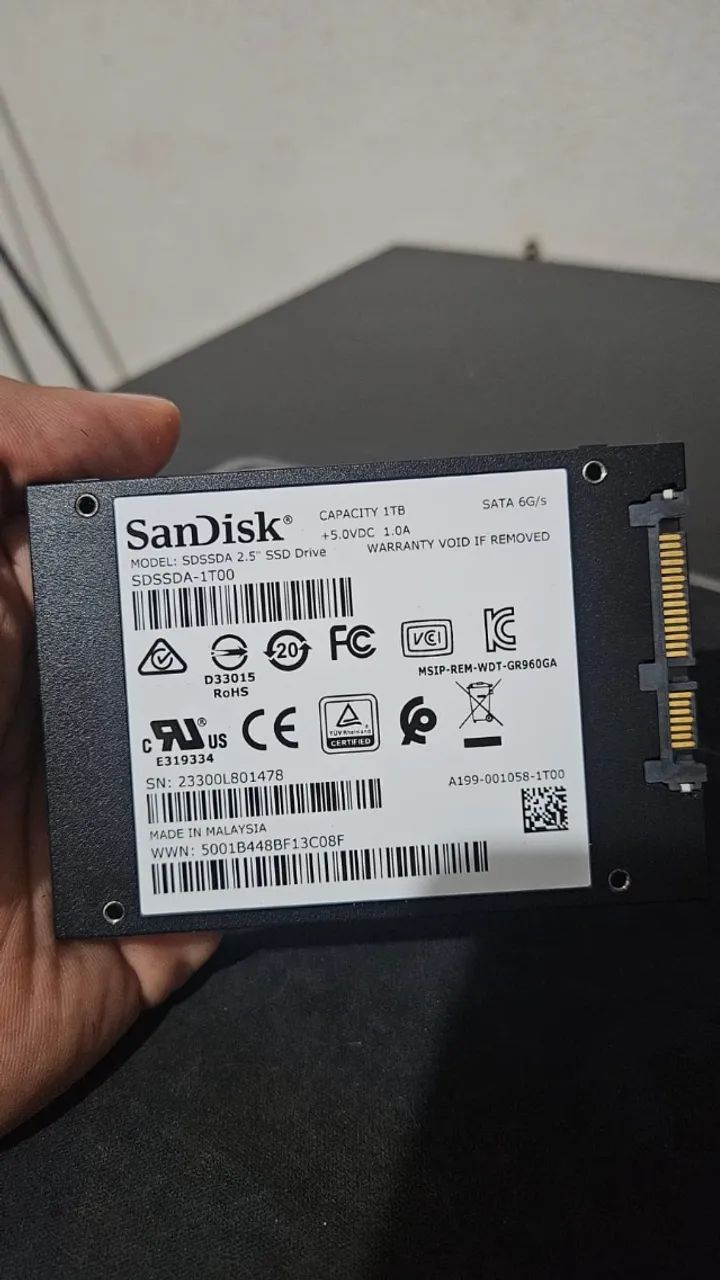 SSD Sandisk 1TB - Foto 2