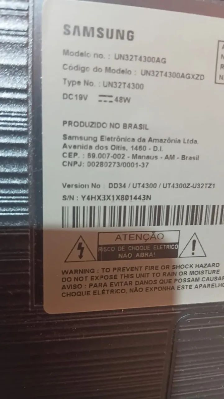Vendo TV Samsung 