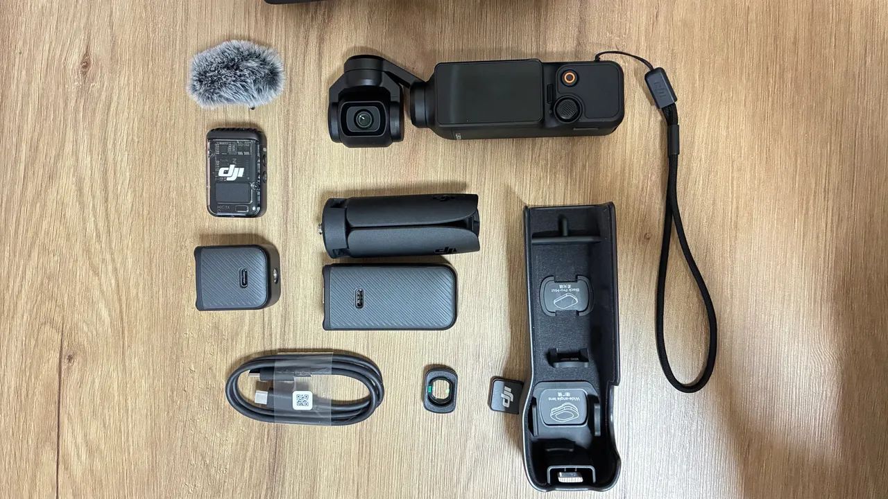 NOVA - PARA RETIRAR AGORA - DJI OSMO POCKET 3 - CREATOR COMBO
