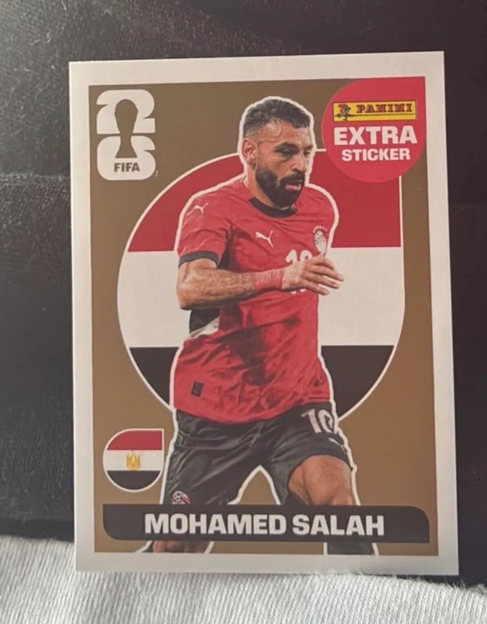 Figurinha Salah copa 2026