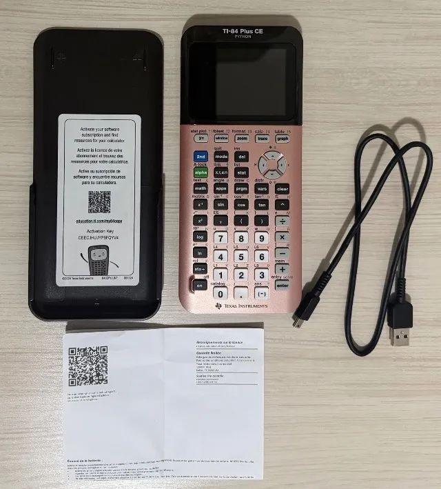 Calculadora Gráfica Texas Instruments Ti-84 Plus Ce Python - Foto 3