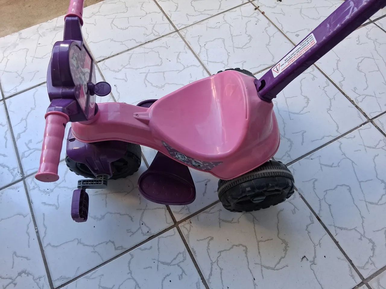 Velocípede rosa - Foto 3