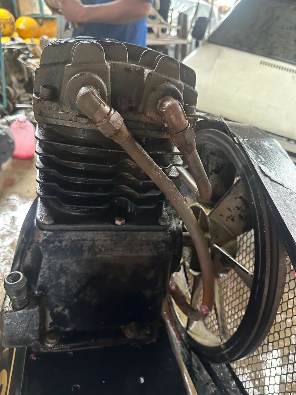 Compressor Schulz 200L Industrial 5HP Trifásico - Bravo CSL 20 BR - Foto 6