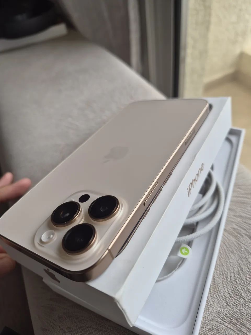 IPHONE 16 PRO MAX 256gb - garantia até set/26