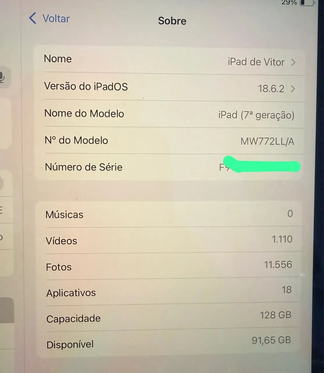 iPad de 7ª geração (2019/2020) - Foto 3