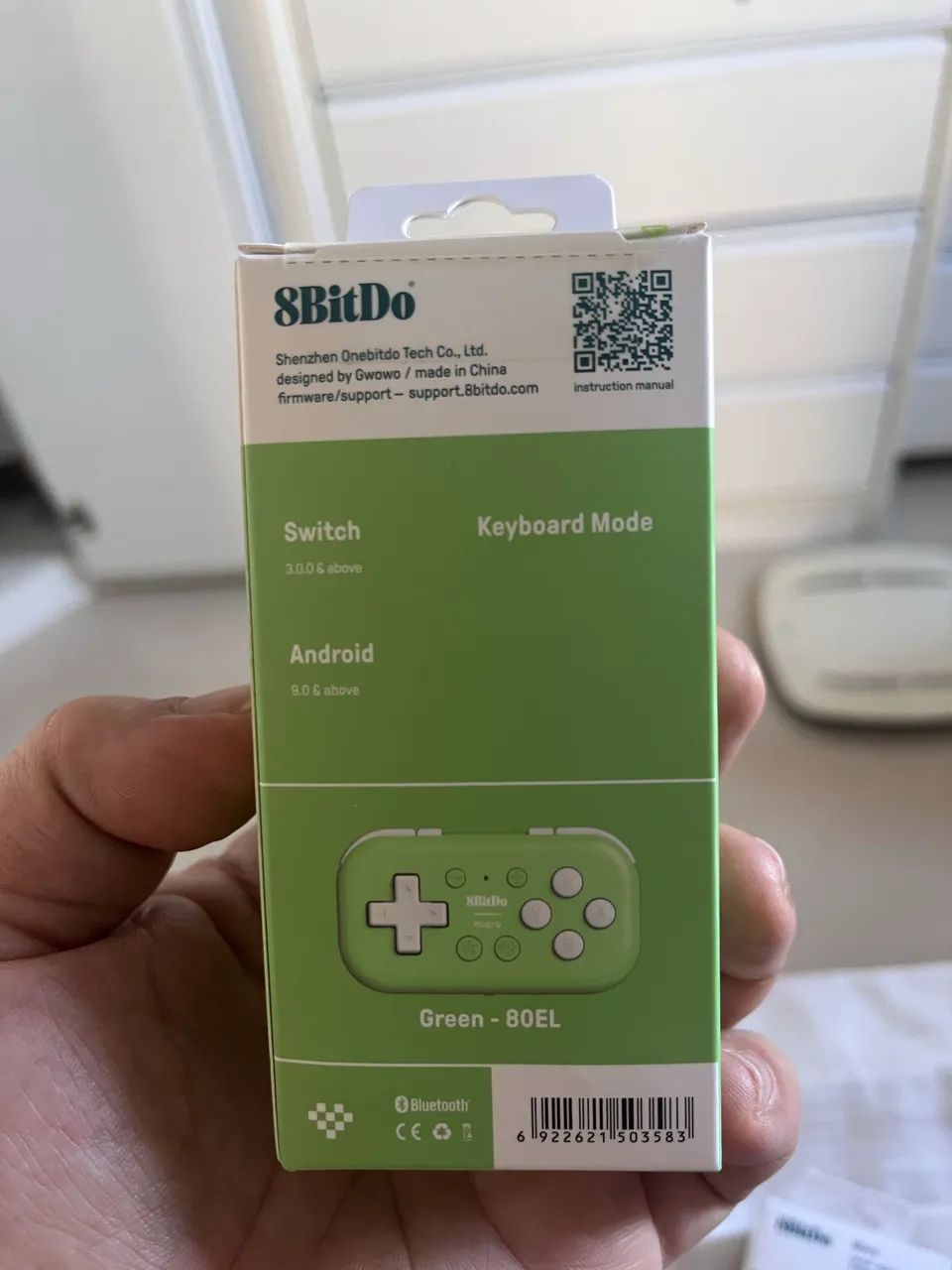 Mini controle 8bitdo - android, n switch, ios, win11, modo teclado - Foto 5