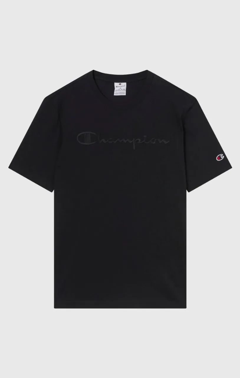 Camiseta Champion Script Preta