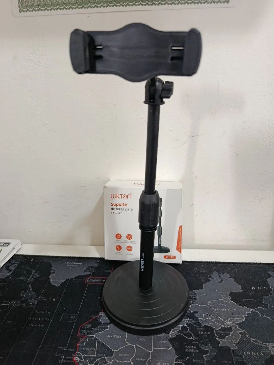 Suporte de mesa para celular com haste ajustável  / SUPER OFERTA  - Foto 2