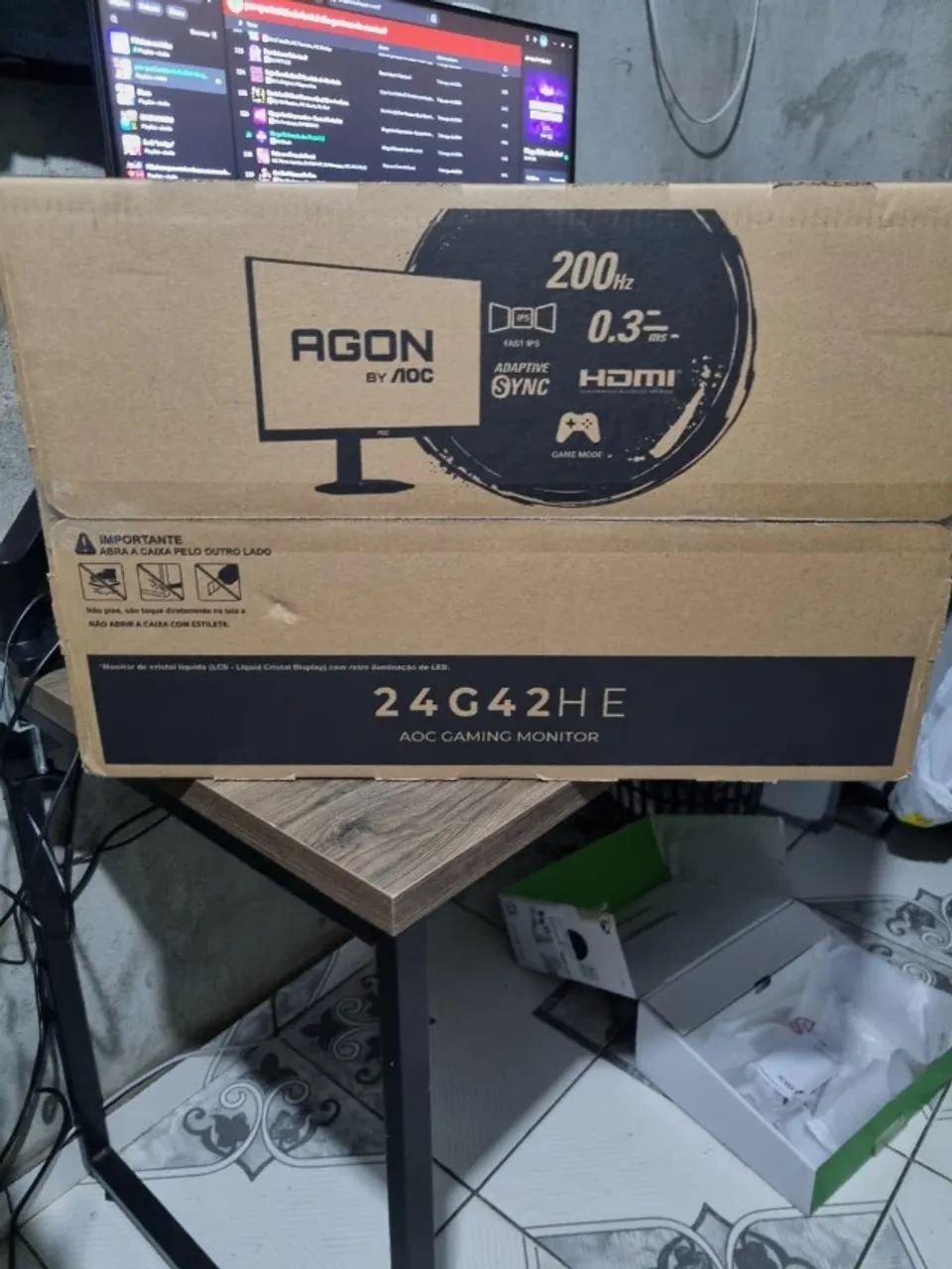 MONITOR GAMER LACRADO 200HZ 24 POLEGADAS 