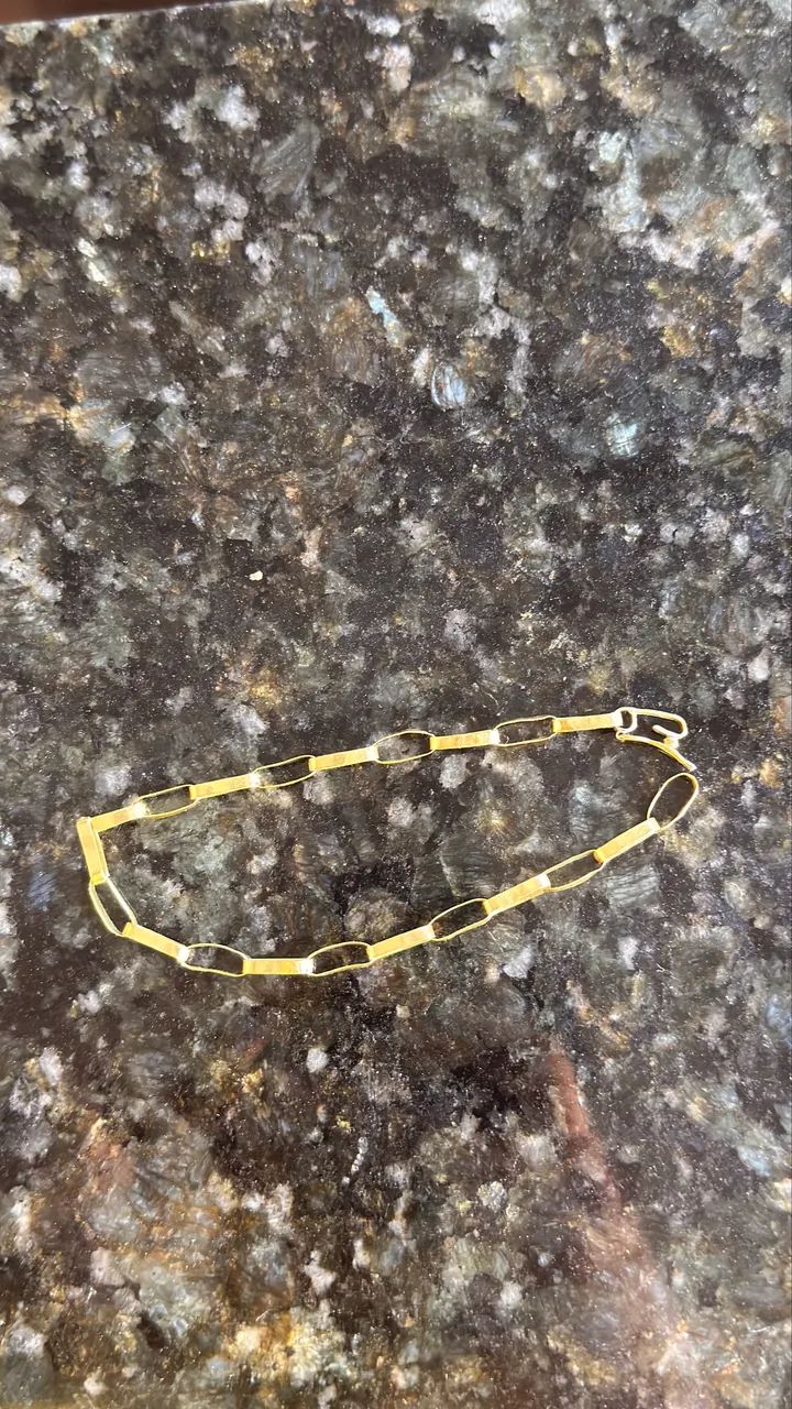 Pulseira de ouro 18 5,5g - Foto 2