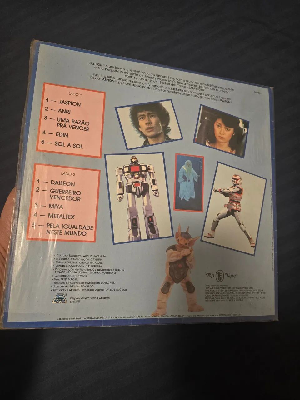 LP O Fantástico Jaspion  - Foto 2