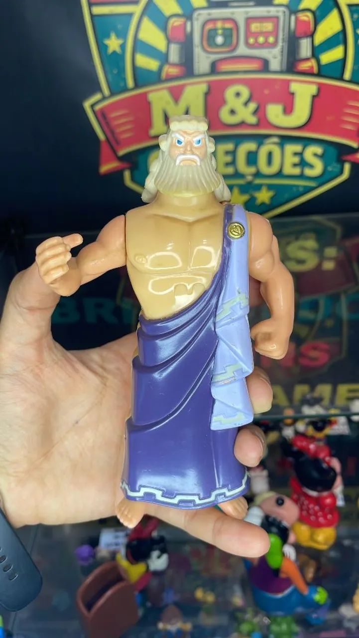 Boneco Zeus Hércules anos 90
