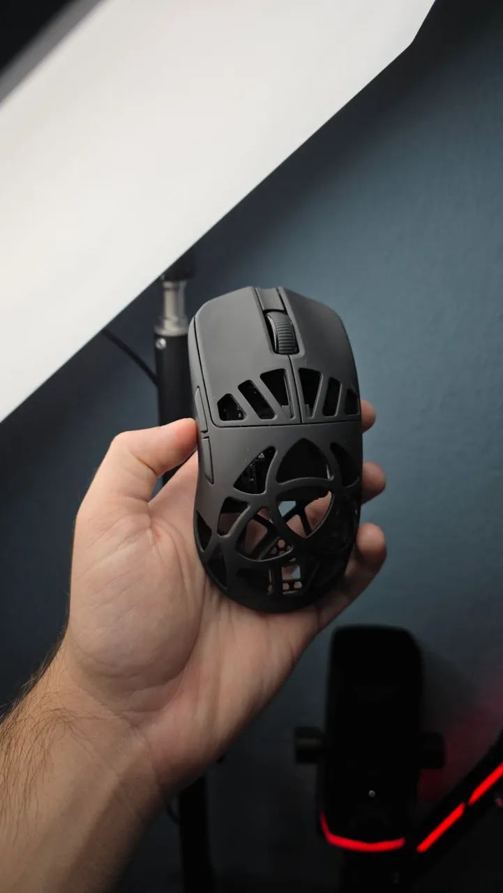 MOUSE EPOMAKER CarbonX mouse de carbono com dangle 8k de pollient  - Foto 2
