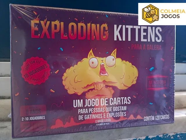 Exploding Kittens Para a Galera / Novo e Lacrado