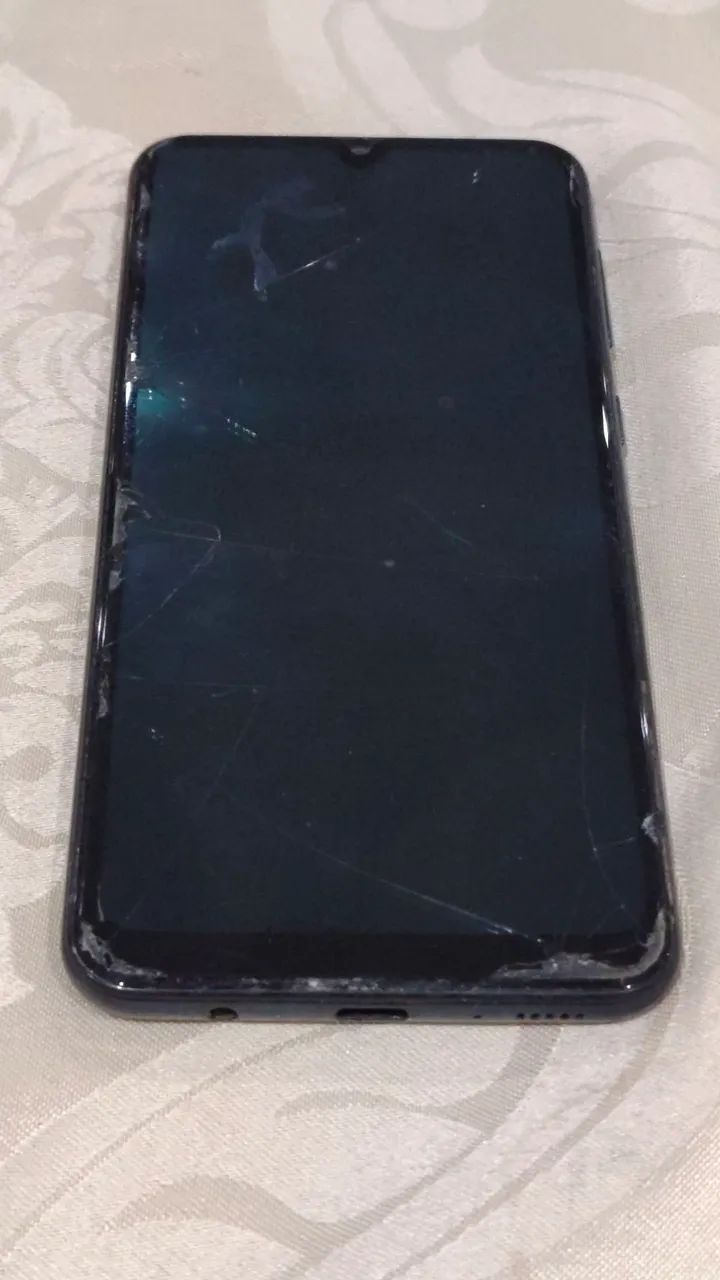Galaxy A30s com tela queimada - para pegar as partes 