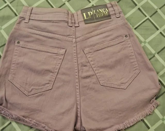 Short Jeans Lança Perfume 36 - Foto 2