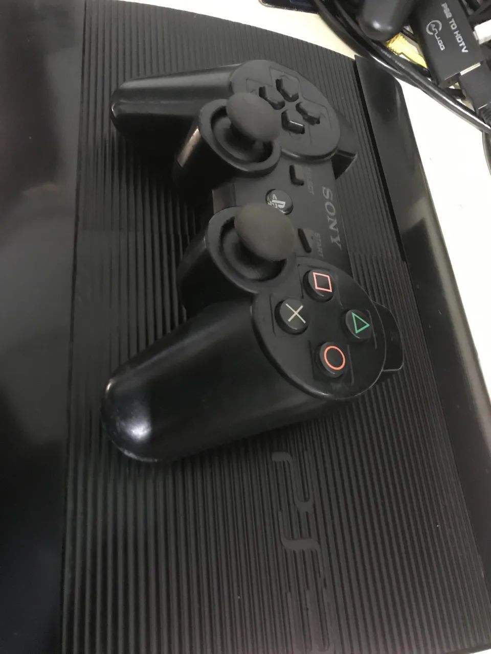 PlayStation 3 slim com controle sem fio original 