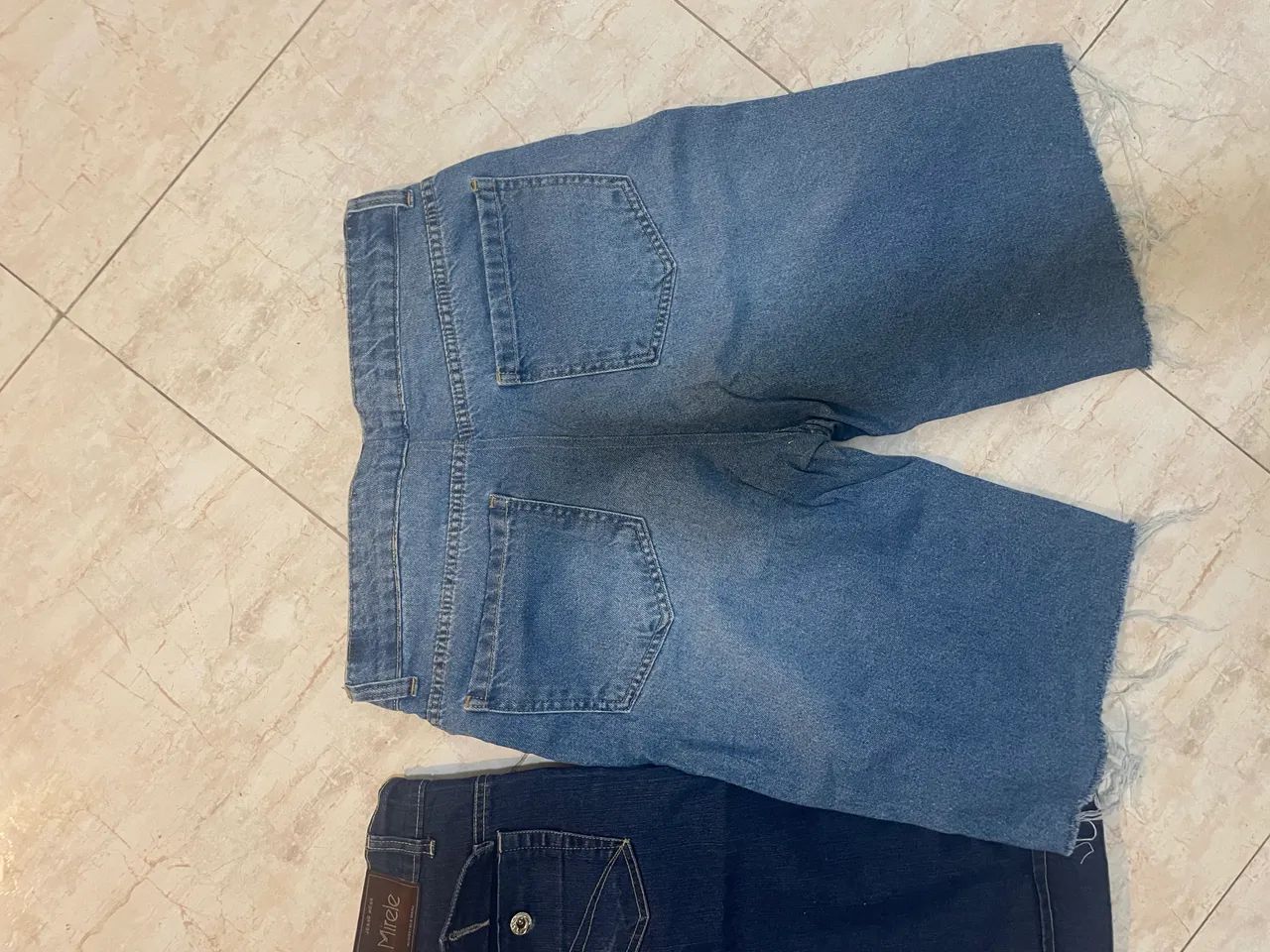 Bermuda jeans duas peças  - Foto 5