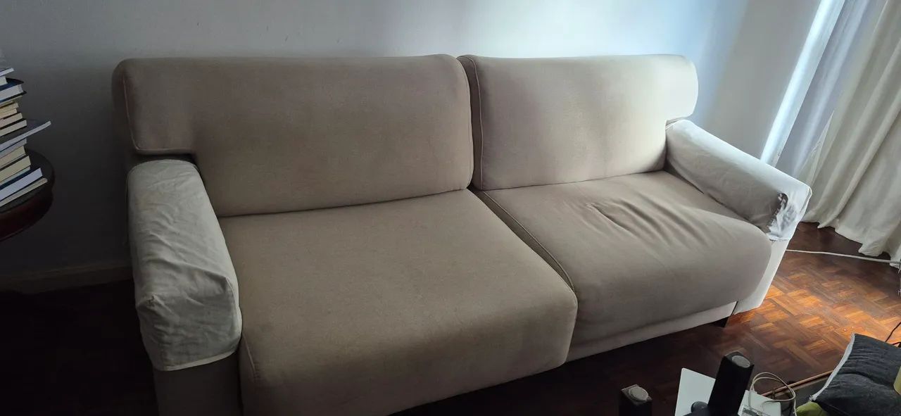 Sofá retrátil 2,20m - 3 lugares - Foto 2