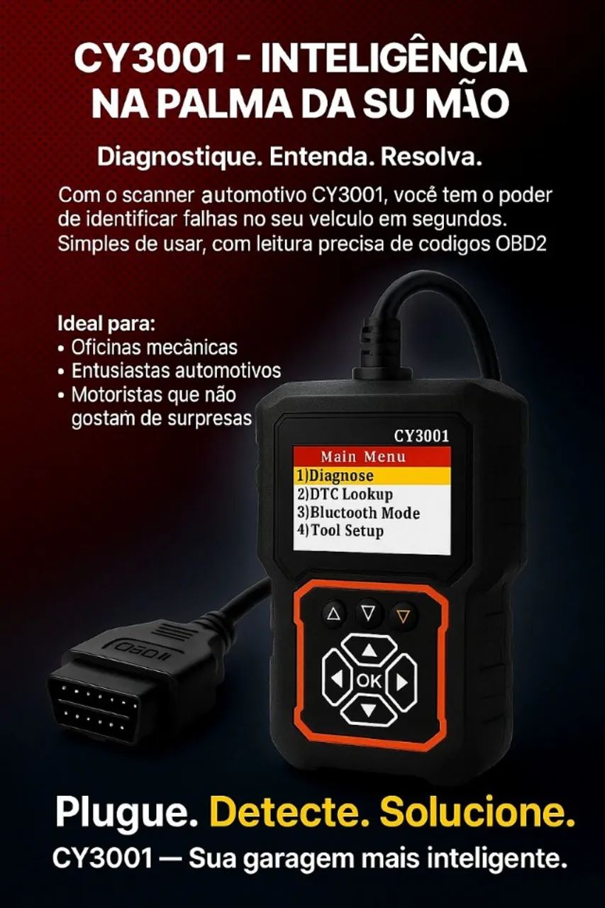 Scanner automotivo obd2 - Foto 2