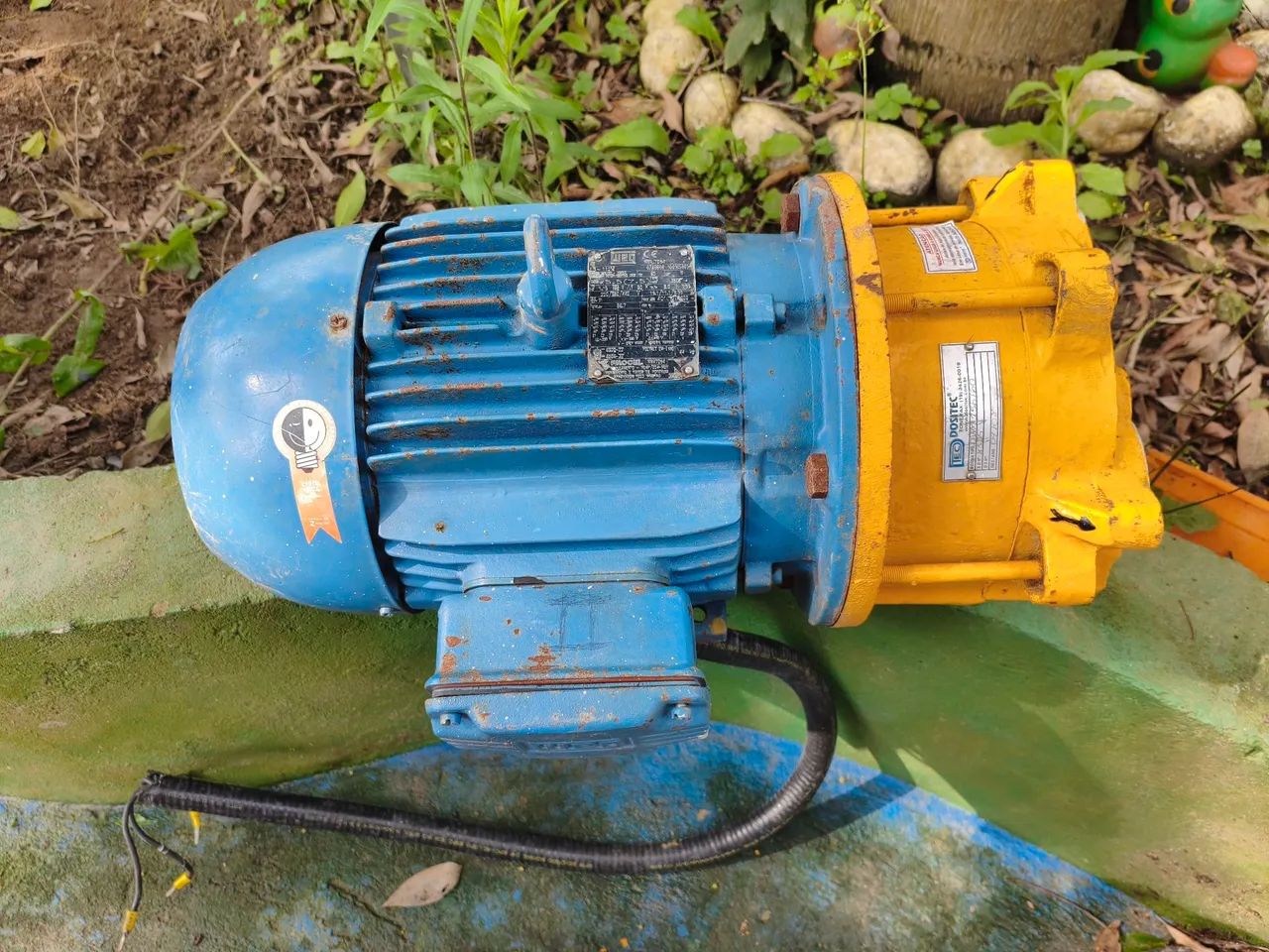 Motor trifásico weg 