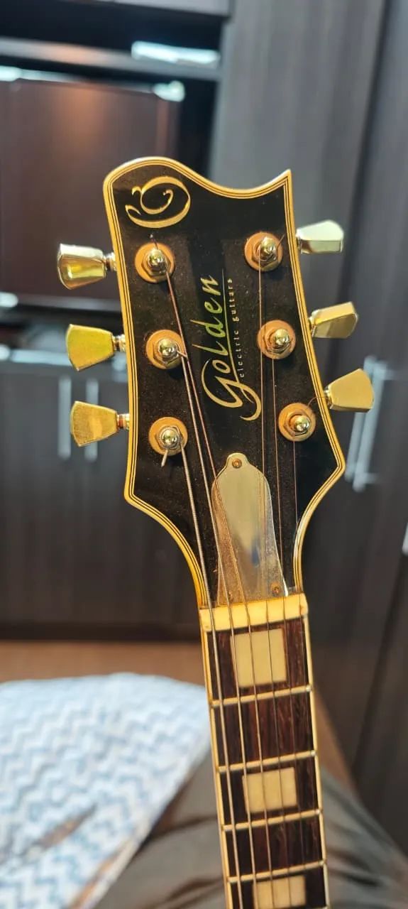 Guitarra Les Paul Golden - Foto 5