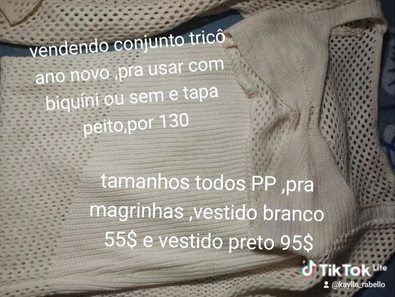 Conjunto tricô 