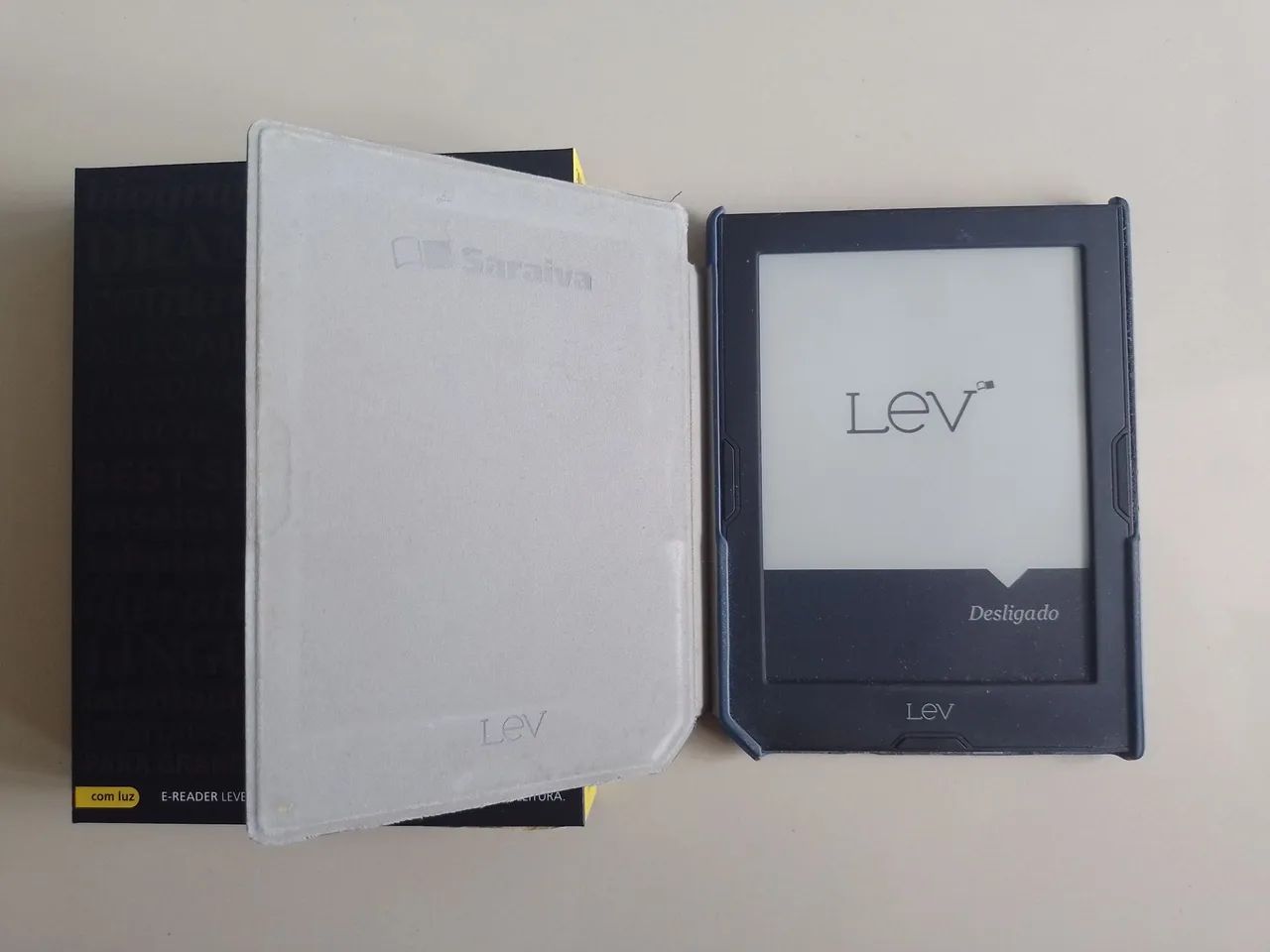 Leitor de livros digitais lev da saraiva