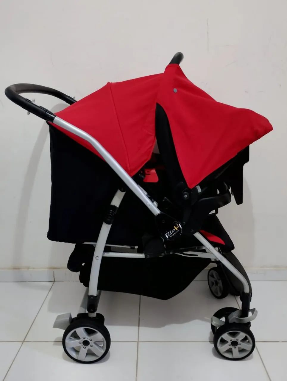 Kit Burigotto carrinho e Bebê Conforto  - Foto 5