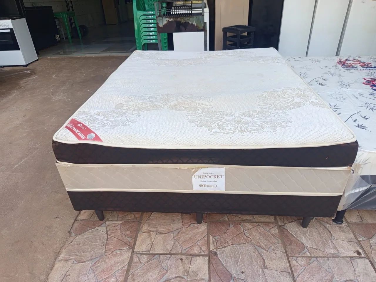 Cama casal Quinn molas acoplada  - Foto 3