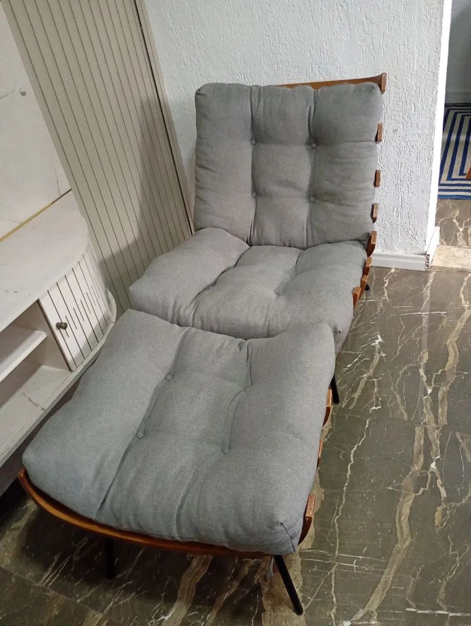 Poltrona costela de linho - Foto 4