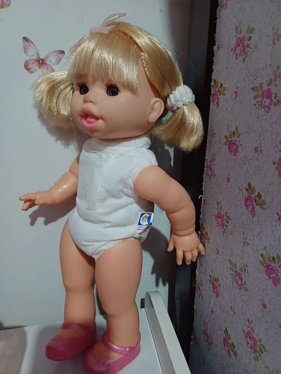 Boneca linda de 35 cms , precinho de desapego de minha coleção  - Foto 3