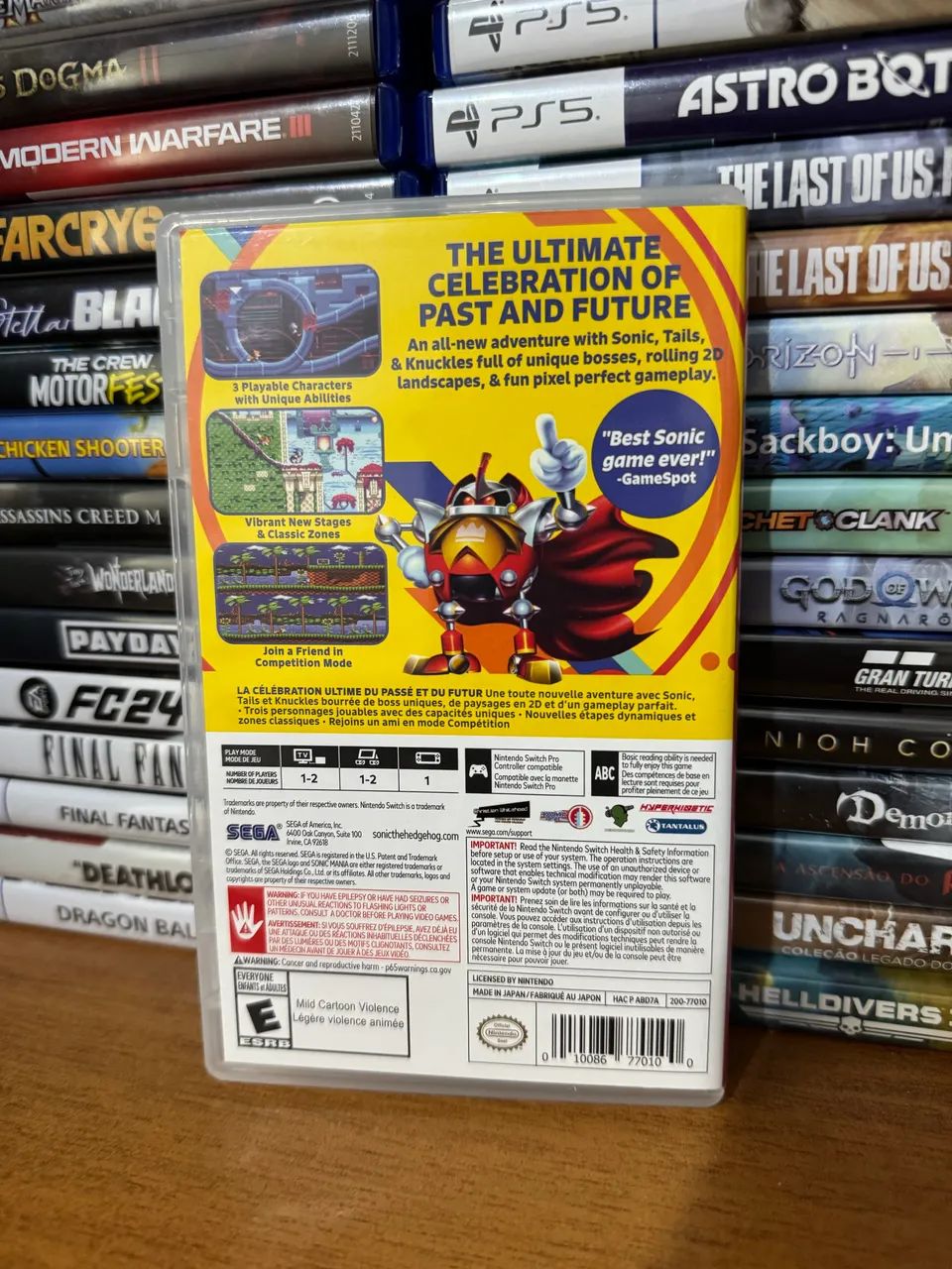 Sonic mania Nintendo Switch  - Foto 2