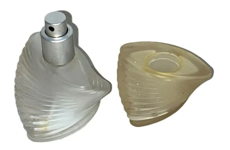 Frasco Vazio Perfume Montana Peau Branco - Foto 2