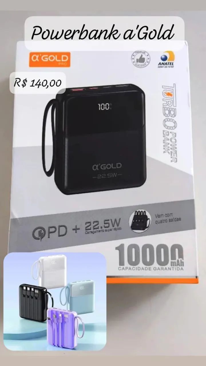 Bateria portatil a'Gold 