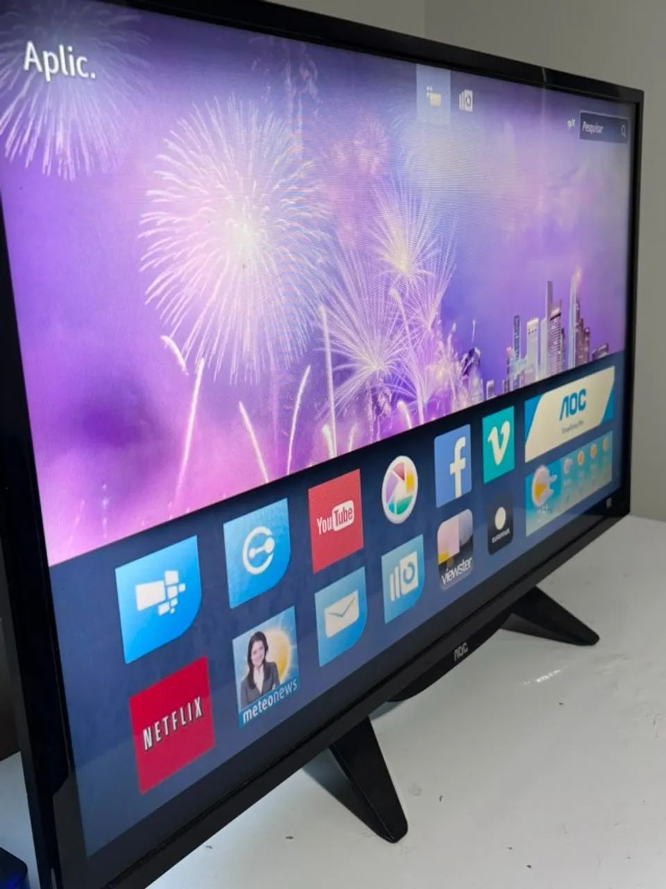 Smart TV AOC 32" LED LE32S5760 - Ótimo Estado
