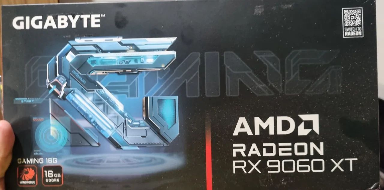 Placa de Vídeo RX 9060 16gb 