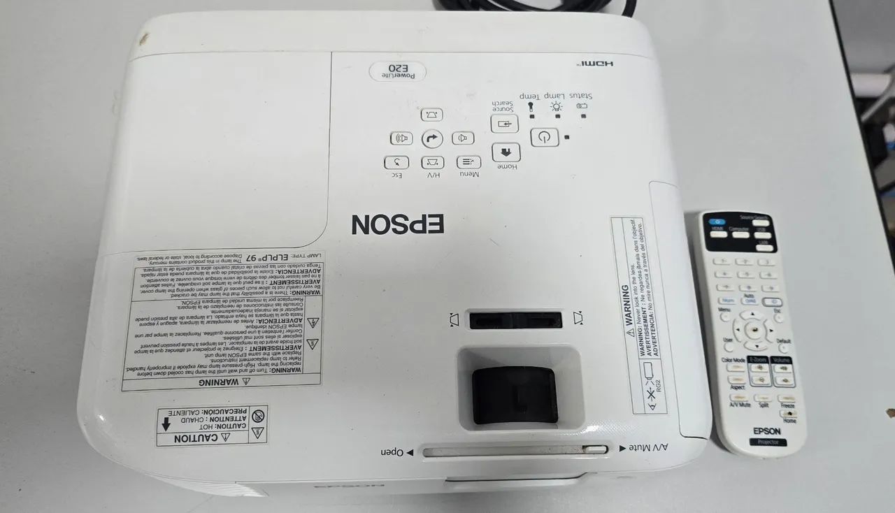 Projetor Epson E20 PowerLite - Foto 2