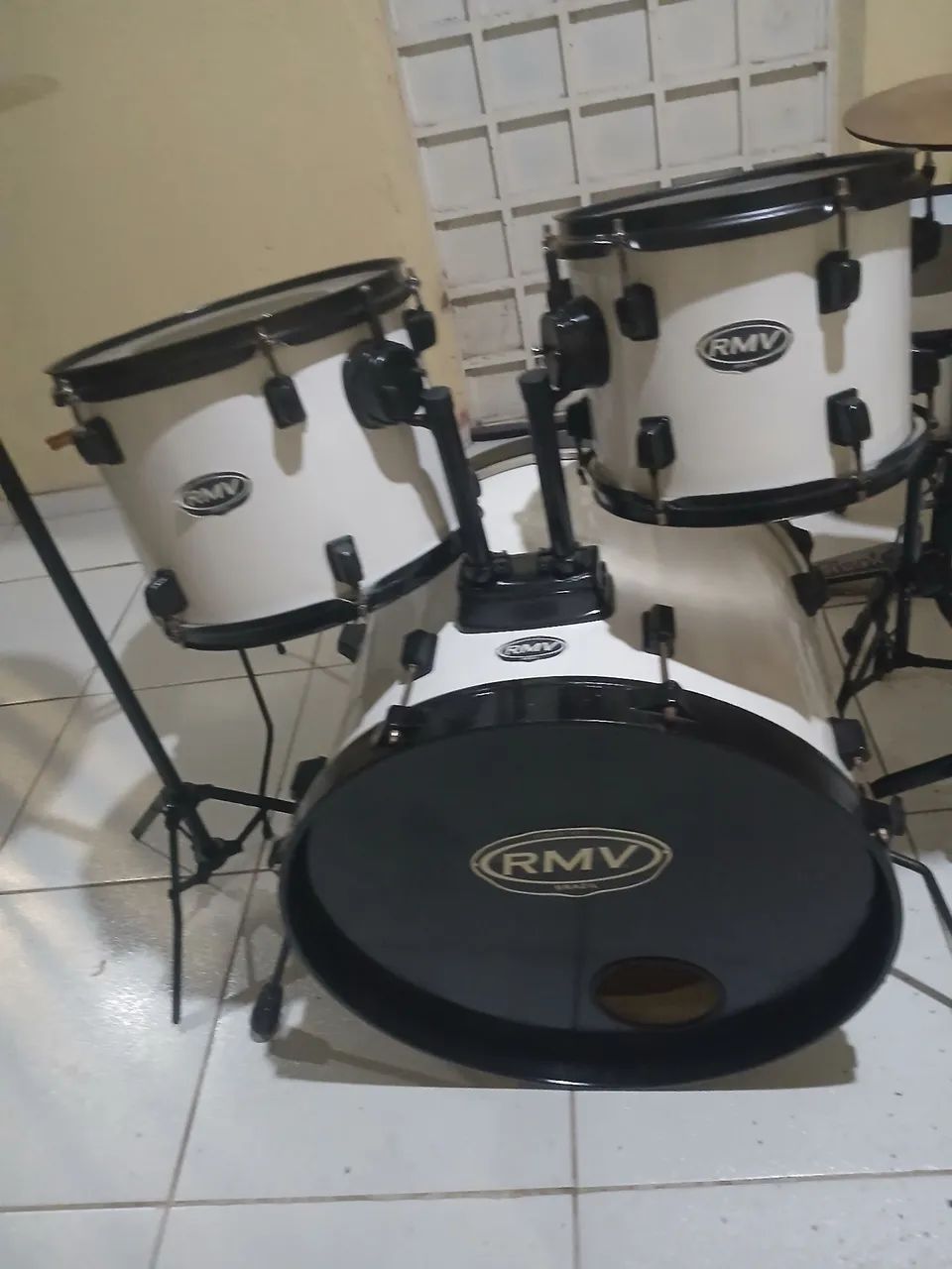 Bateria acústica RMV completa  - Foto 2