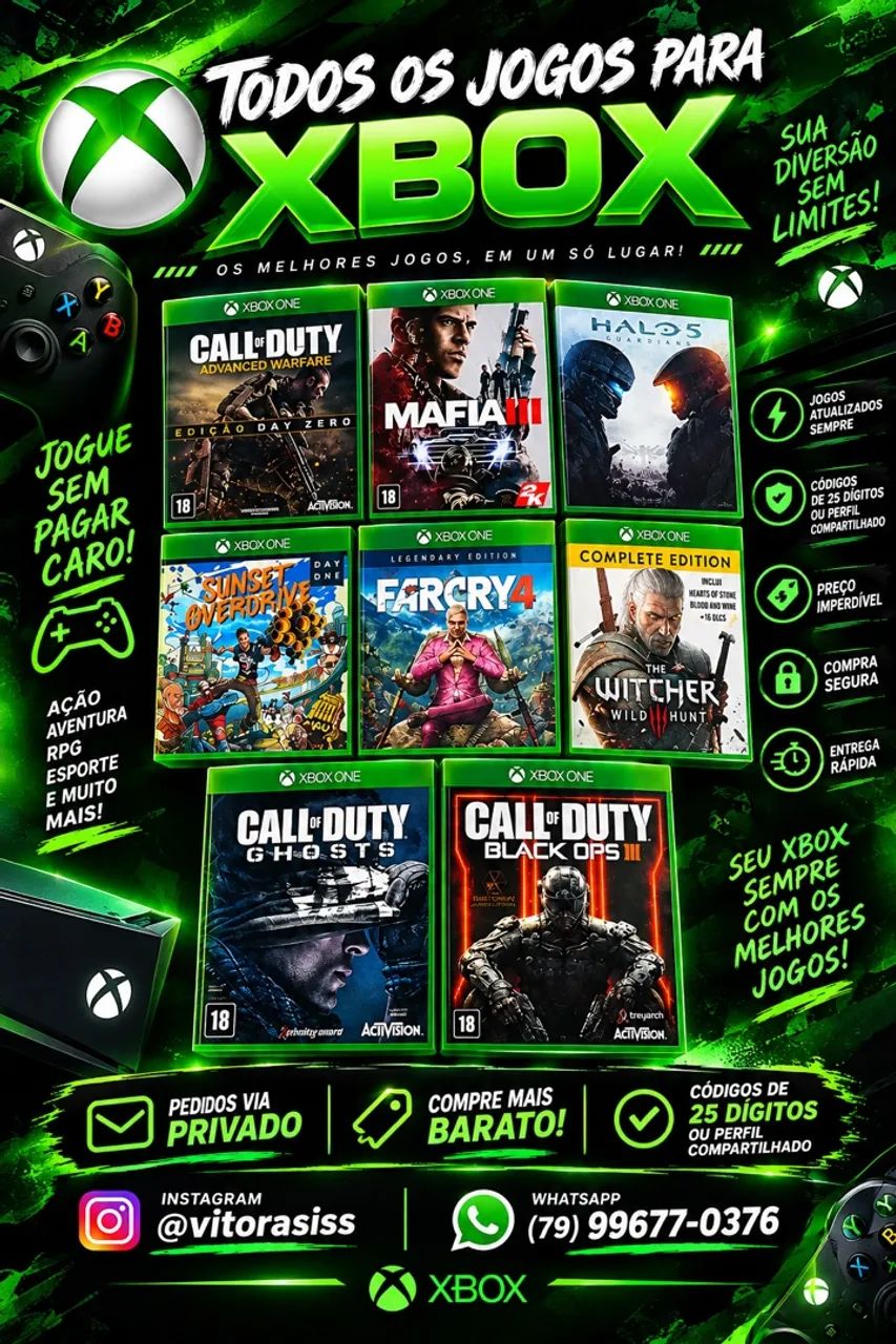 JOGOS XBOX