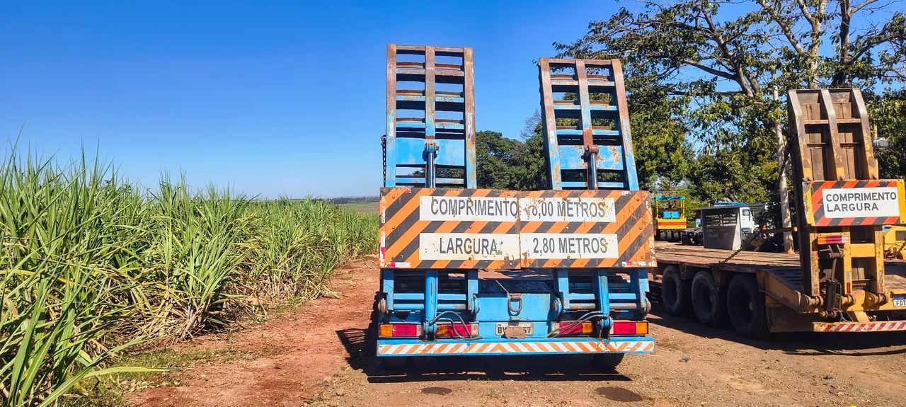 Carreta prancha randon 2 eixos  reta  - Foto 5