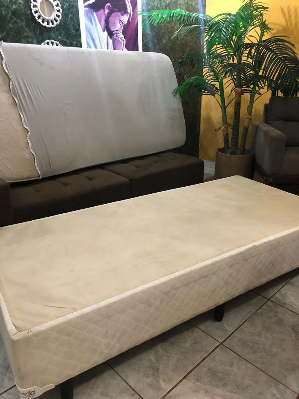 Cama Box solteiro