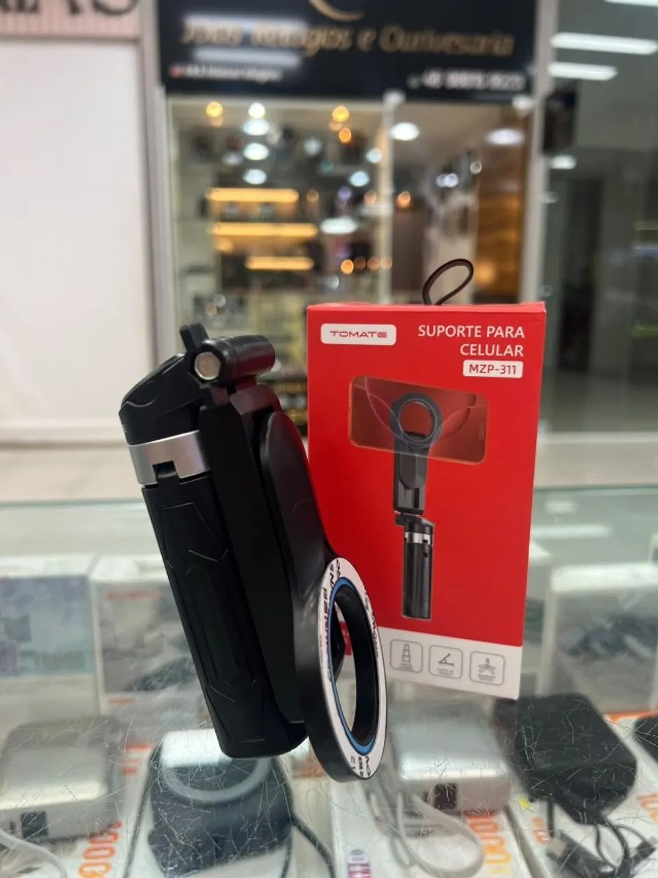 SUPORTE MAGNÉTICO PARA CELULAR TOMATE MZP-311 - Foto 3