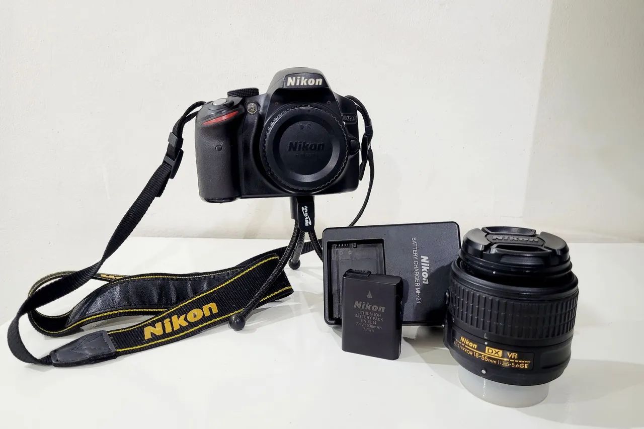 Câmera Nikon D3200  - Foto 2