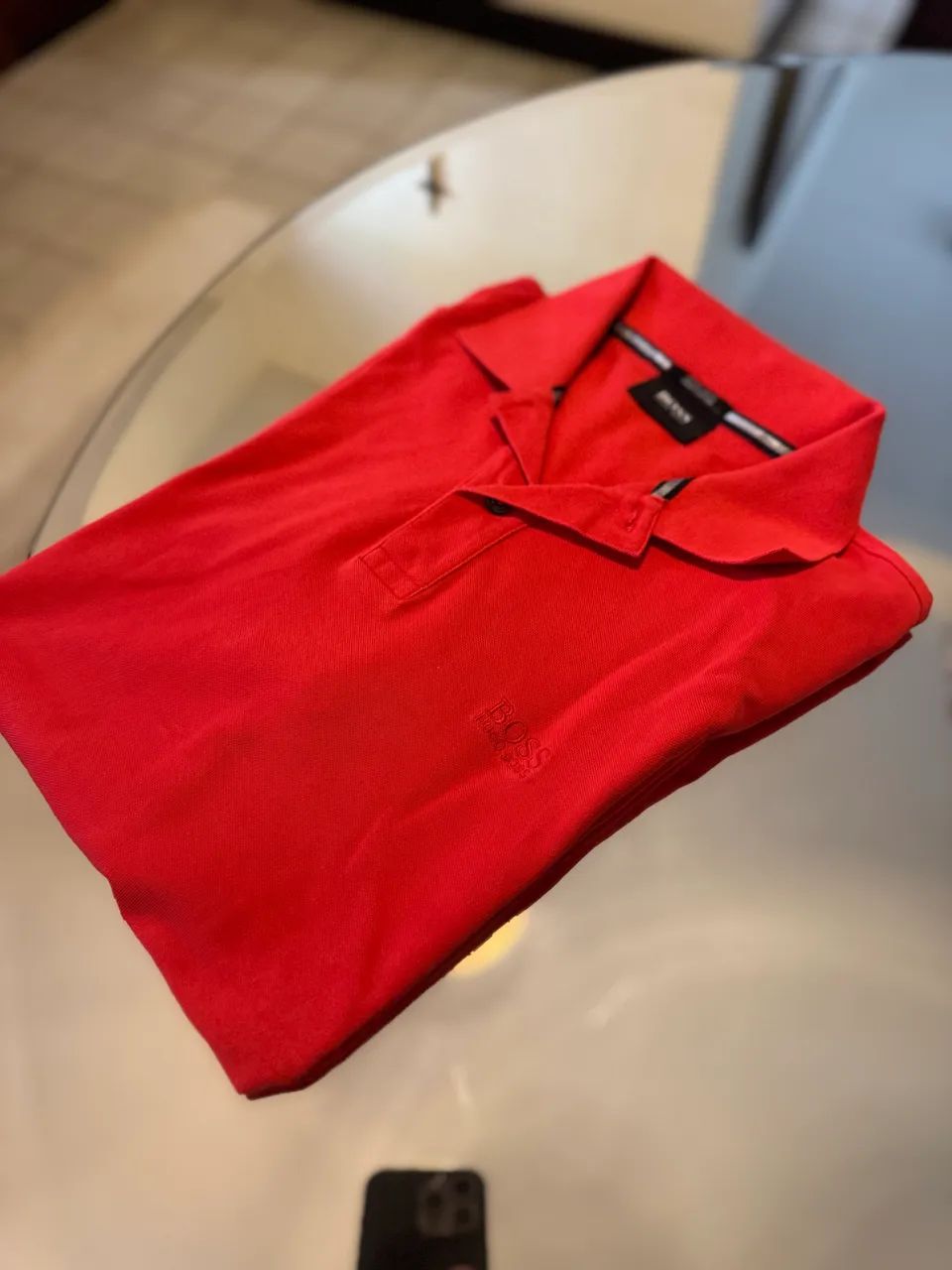 Camisa Hugo Boss, algodão Pima. - Foto 4