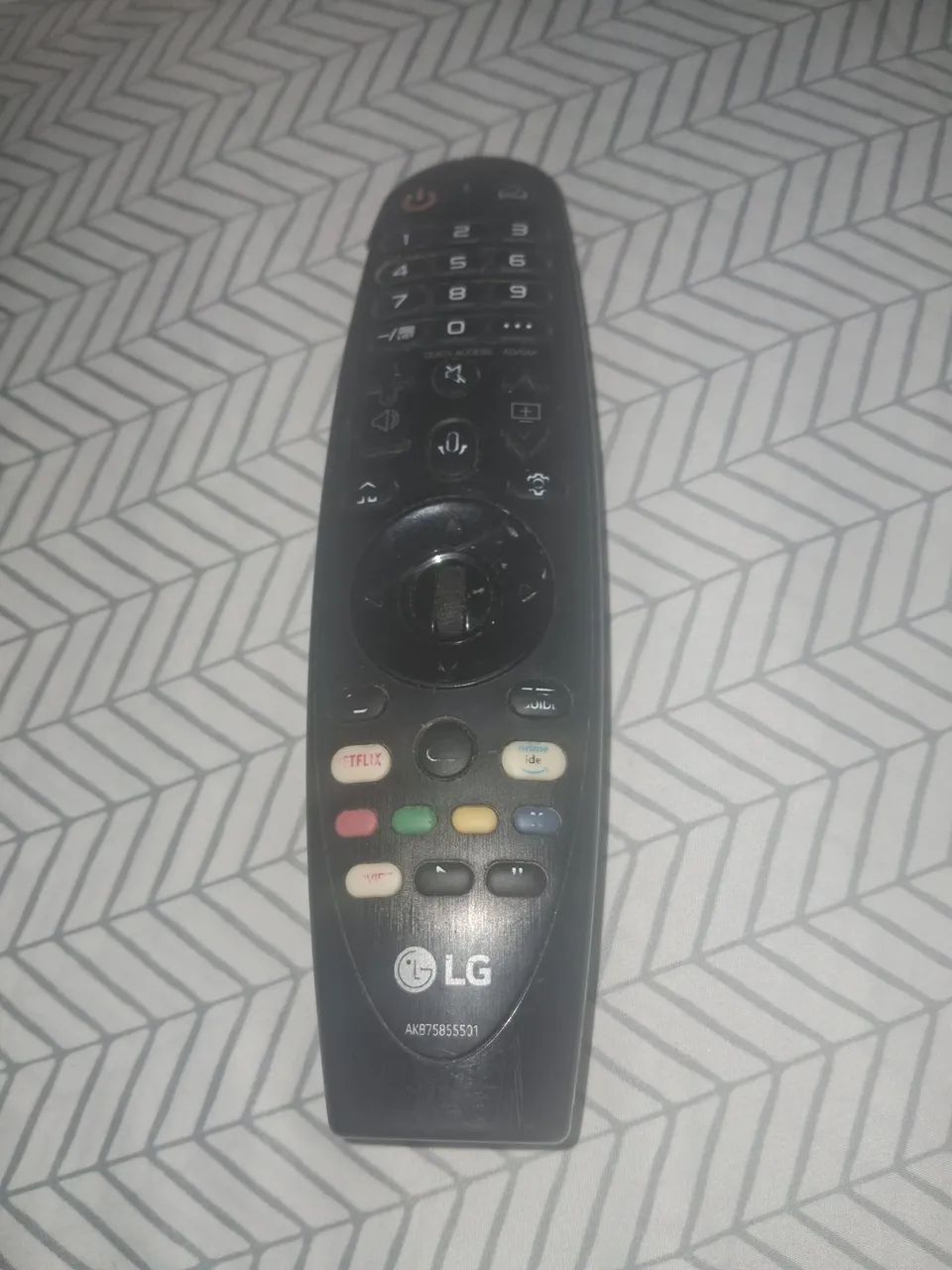 Controle lg com comando de voz